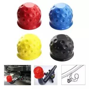 4 색 55MM 견인 바 볼 커버 캡 트레일러 히치 Towball 보호 자동차 액세서리