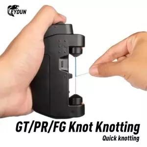 Leydun 핫 전기 매듭 낚시 도구 ASSIST GT PR FG 기계 보빈 와인더 라인 와이어