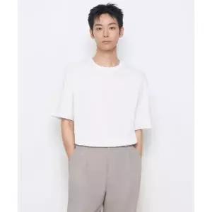무신사 스탠다드 쿨탠다드 릴렉스 핏 크루 넥 티셔츠 화이트