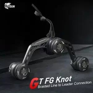 LEYDUN 낚시 도구 GT FG PR 매듭 어시스트 라인 리더 연결 기계 보빈 와인더 와이어