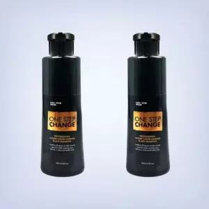 꾸띄르 새치염색 샴푸 2통 180mL 홈쇼핑 대용량 꾸뛰르 뀌뜨르