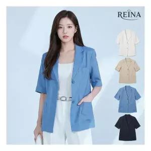 레이나 벨리나 썸머 린넨블렌디드 자켓