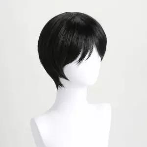 단발머리 행사용 남자통 전체 분장 자연스러운통 파티용 패션 남성 무대 할로윈 가발