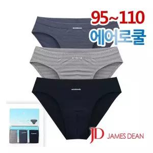 [제임스딘]에어로쿨 메쉬 브리프 삼각팬티3종(JHMPWZ02)95-110