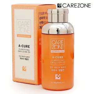 케어존 닥터솔루션 아큐어 클래리파잉 에멀전 EX 170ml / 민감성 피부용 / 저자극 로션