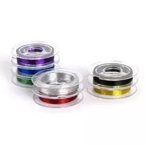 20M 낚싯대 와인딩 와이어 폴리 에스터 땋은 막대 DIY 빌드 가이드 조립 수정 수리 업데이트
