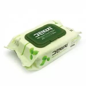 그린터치물티슈 100매 캡형 245G*30개