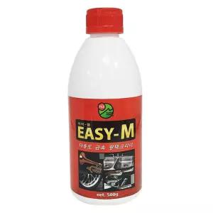 광택크리너 이지엠 다용도 금속 500g 흠집제거 광택제 연마제