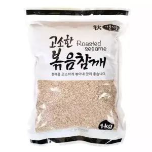 고소한 볶음참깨 다양한 요리토핑 1kg 국산참께 생참깨 깨소금