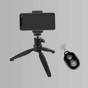 SMJ SM-3038 미러리스 카메라 볼헤드 유튜브 미니삼각대 스마트폰리모콘세트