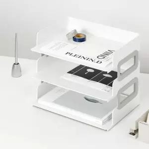 시스템 트레이 와이드 3Pack A4 3단 오픈형 서류받이