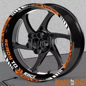 반사 오토바이 휠 스티커 림 허브 스트라이프 데칼 레이스 테이프 Accessori 방수 KTM Duke