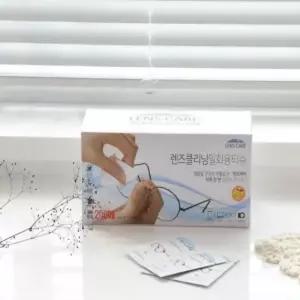 자우버 렌즈케어 200매 렌즈클리너 일회용 안경닦이 티슈
