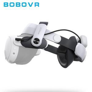 BOBOVR M3 PRO 컴포트 배터리 헤드 멜빵은 Elite 대체하는 Meta Quest 와 호환되며 게임   지원이 향상됩니
