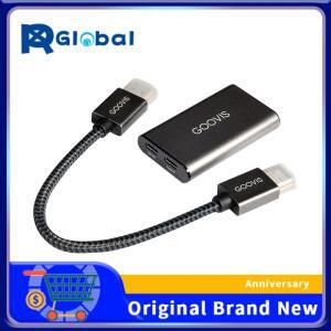 Goovis HDMI To Type-c 어댑터 GOOVIS Young 헤드 장착형 디스플레이 4K 변환기 USB-c 휴대용  검정색