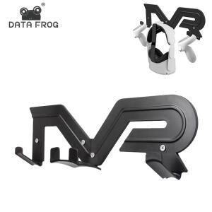 DATA FROG VR 벽걸이 스탠드 오큘러스 퀘스트 2 헤드셋 브래킷 리프트 S HTC 바이브 밸브 인덱스 액세서리