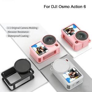 DJI 오즈모  6용 실리콘 보호 케이스 소프트 커버 & 렌즈 분실  끈 액세서리