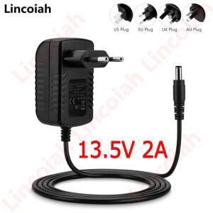 AC 100-240V ~ 13.5V 2000ma 27W 전원 어댑터 충전기 공급 장치 볼트 EU/US/UK/AU 플러그