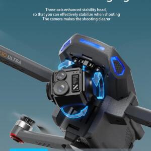 8K HD 카메라가 장착된 AE30 GPS 드론 3축 짐벌 브러시리스  장애물 회피 기능이 있는 FPV RC