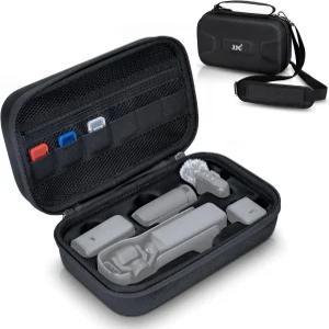 Kiorafoto 하드 쉘 OSMO Pocket 3 케이스 53.54인치 긴 스트랩과 3개의 MicroSD 카드 포함된 Xtra Muse DJI