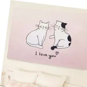 그림 가림막 예쁜그림 인테리어 패브릭 고양이