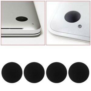 4개/세트 OEM 하단 케이스 고무 발 노트북 받침대 Macbook 교체용 검정색 발 매트 Pro Ret na A1398 A1425 A1502