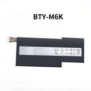 MSI MS-16K3 GF65 MS-17B4 Thin 8RD 8RD-031TH 8RC 3RD 9SCThin 9SE/SX 11.4V 4600mAh용 BTY-M6K 노트북 배