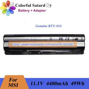 호환 BTY-S14 배터리 MSI MS-1755 MS-16GF GE60 CX61 시리즈