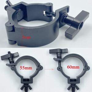 55-60mm 알루미늄 클램프 T-너트 퀵 락 릴리즈 마운팅 트러스 조명 설치용 하프 커플러 무대 웨딩 스튜디오