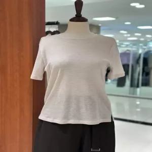 [BCBG][BCBG] 넥라인 울 티셔츠 B6F8X461_ESC