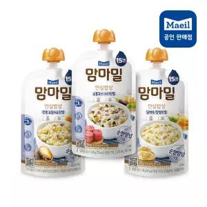 맘마밀 안심밥상 15개월 혼합(소불고기+전복+닭백숙) 3종 10팩 아기 실온 이유식 후기
