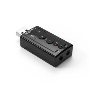 USB 사운드카드 7.1채널 오디오컨버터 스피커 마이크