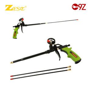 제스트 익스텐션 우레탄 폼건 롱타입 노클린 테프론코팅 Z-L1008N-NC