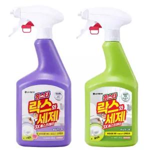 LG 홈스타 락스와 세제 3X 폼스프레이 900ml x12개 후로랄 후레쉬 욕실 주방 살균 소독 세정 곰팡이제거 항균 99.9%