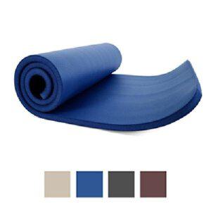 [HS라이프]요가매트 홈트 휘트니스 스포츠 천연고무 운동 헬스 층간소음 NBR 20mm 4컬러