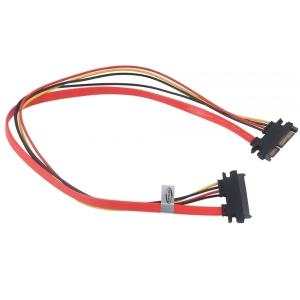 강원전자 넷메이트 NM-SAT05 SATA 22핀 연장 케이블 0.5m (밀알)