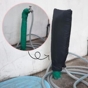 수도꼭지동파방지 수도꼭지 보온 덮개 동파방지커버 대형 수도꼭지덮개