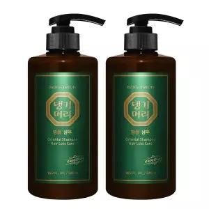 [댕기머리] 오리지널 명품 샴푸 500ml 2개 프리미엄 한방
