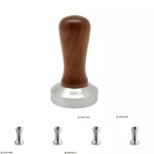 (58mm) 누보 우드탬퍼/레벨링/원두/탬퍼/탬핑/템퍼/카페/매장/커피/스틱/보조/도구/커피용/바리스타/전문샵