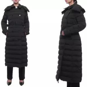 [롯데백화점]버버리 여성 애쉬윅 후드 롱패딩  8096365 BLACK 24F