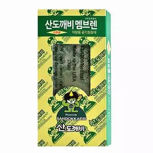산도깨비 멤브렌 피톤치드향 차량용탈취제 방향제 리필형 1개