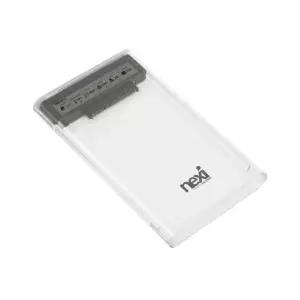 넥시 USB3.0 2.5형 HDD SSD 외장하드 투명 케이스 NX1533