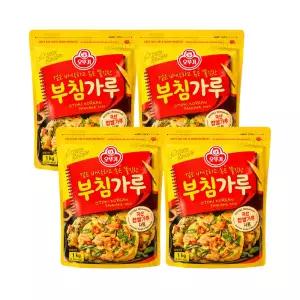 오뚜기 찹쌀가루를 사용해 더욱 쫄깃한 부침가루 1kg x4개