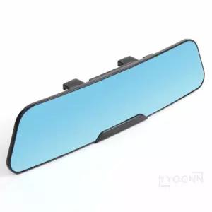 유니상점 30cm 와이드 라운드룸미러 블루룸미러