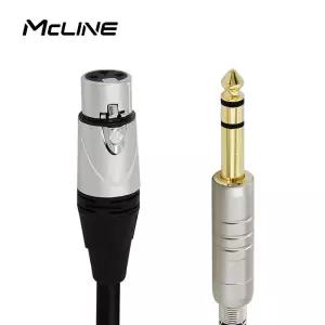 맥라인 캐논 XLR to TRS 스테레오 5.5(6.3) 케이블 3m MC-HA25