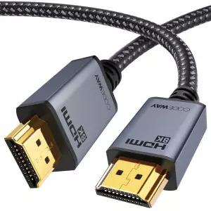모니터 케이블 hdmi 케이블 v2.1 연결 선 2M