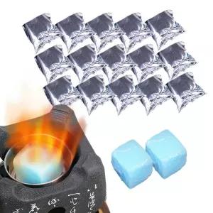화로 고체연료 착화제 50g15개 점화제 숯 장작 착화탄 낚시 야외 야영