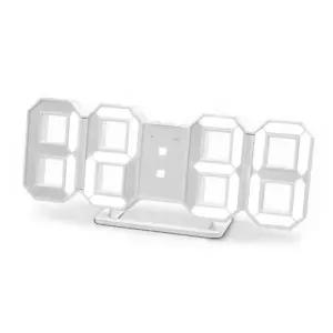 코시 3D LED 시계 AC3339 디지털 벽 탁상 겸용 알람 인테리어 무소음