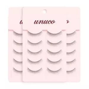 보비니 유누꼬 연습용 UN14W 속눈썹 3개입, 메이크업 국가자격증 실기재료
