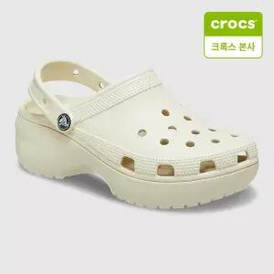 [크록스][크록스 본사] 클래식 플랫폼 클로그 우먼 본 206750-2Y2
